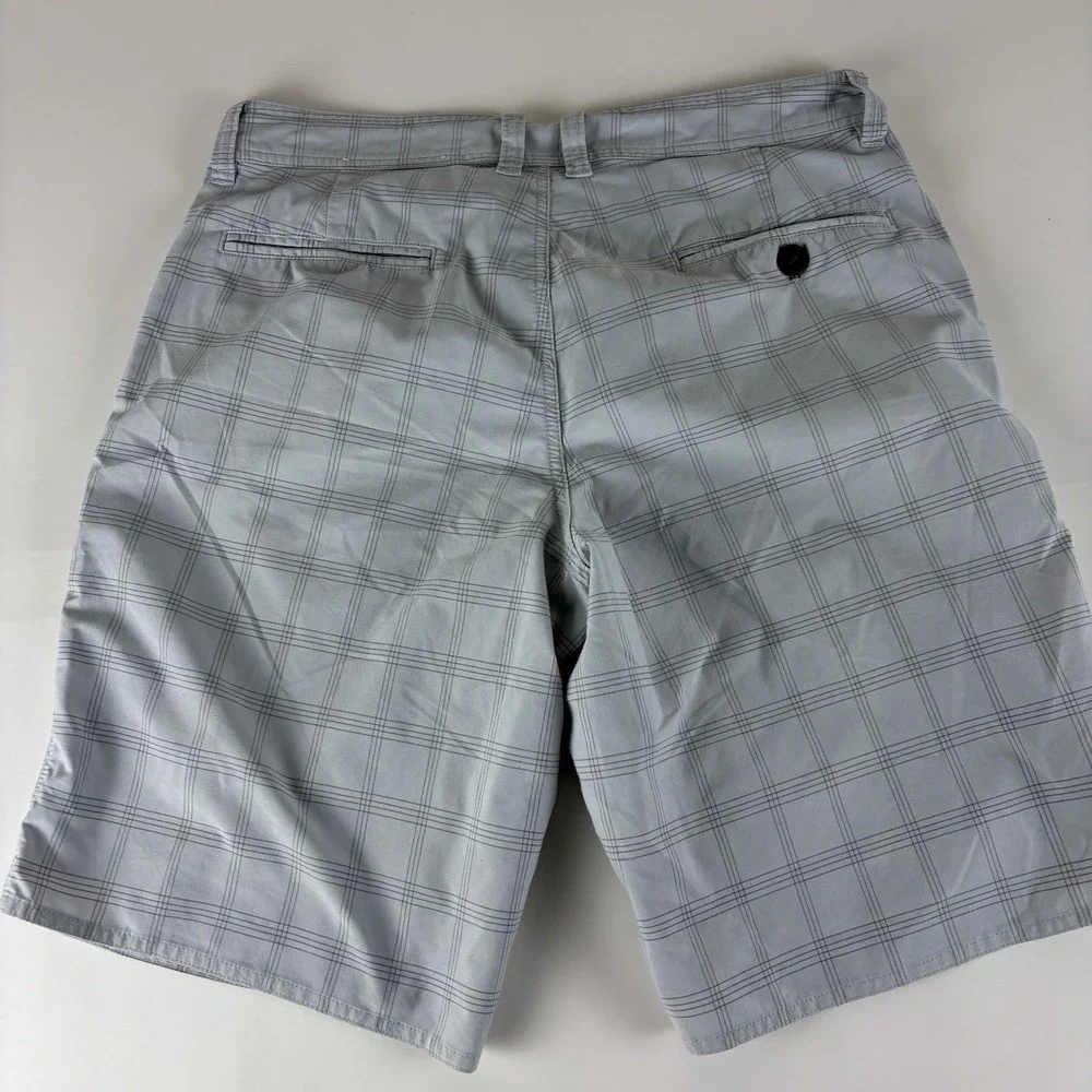 Patagonia Plaid Mens‎ Size 32 Button Fly Outdoor Polyester Blend Cienega Shorts